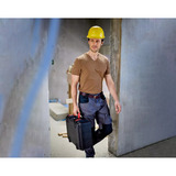 Wiha Werkzeugkoffer Basic Set L electric , Werkzeug-Set rot/gelb, 46-teilig, mit Koffer