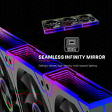 Xilence XPF360.ARGB, Gehäuselüfter schwarz, 3er-Pack, 125 mm