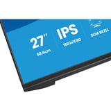 iiyama ProLite XB2791HS-B1, LED-Monitor 68.6 cm (27 Zoll), schwarz (matt), FullHD, IPS, HDMI, DP, Lautsprecher, Höhenverstellung, 120Hz Panel