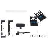 Alphacool Core 200 Aurora Reservoir Acetal/Acryl mit VPP Apex Pumpe schwarz, Ausgleichsbehälter mit Pumpe