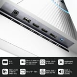 Arozzi Nova 32T2K180, Gaming-Monitor 80 cm (31.5 Zoll), weiß, QHD, IPS, HDMI, DP, Lautsprecher, 180Hz Panel