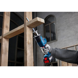 Bosch Professional Akku-Säbelsäge GSA 18V-24 Professional solo, 18Volt blau/schwarz, ohne Akku und Ladegerät, in L-BOXX
