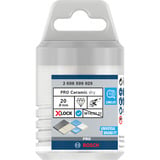 Bosch Professional PRO Ceramic dry X-LOCK Trockenbohrkrone, Ø 20mm, Bohrer 