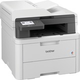 Brother MFC-L3740CDW, Multifunktionsdrucker hellgrau, USB, LAN, WLAN, Scan, Kopie, Fax