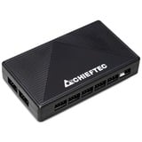 Chieftec Hunter 3 GS-03B-OP, Tower-Gehäuse schwarz, Tempered Glass 