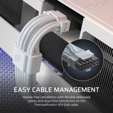 Corsair RM850e (3rd Gen) White, PC-Netzteil weiß, 1x 12-Pin High Power GPU, 3x PCIe, Kabelmanagement, 850 Watt