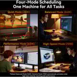 GEEKOM A7 MAX, Mini-PC silber, Windows 11 Pro