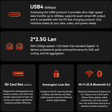 GEEKOM A7 MAX, Mini-PC silber, Windows 11 Pro