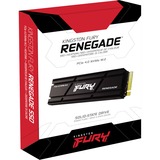 Kingston FURY Renegade Heatsink 500 GB, SSD schwarz, PCIe 4.0 x4, NVMe, M.2 2280, Heatsink