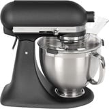 KitchenAid Artisan Premium 5KSM185PSEBK Gusseisen-schwarz, Küchenmaschine schwarz, 300 Watt