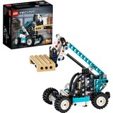 LEGO 42133 Technic 2-in-1 Teleskoplader, Konstruktionsspielzeug Gabelstapler und Abschleppwagen