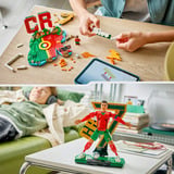 LEGO 43016 Editions Cristiano Ronaldo - Fußballlegende, Konstruktionsspielzeug 