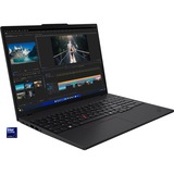 Lenovo ThinkPad T16 G3 (21MN005WGE), Notebook schwarz, Intel® Core™ Ultra 7 155U, Intel® Graphics, 16 GB DDR5, 512 GB (512 GB SSD), Windows 11 Pro 64-Bit