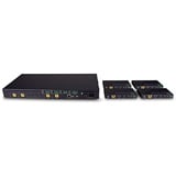 Lindy 150m Cat.6 4x4 HDMI 4K60 HDBaseT Matrix Extender, HDMI Splitter schwarz