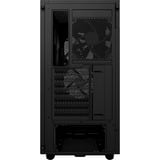 NZXT H5 Flow RGB All Black, Tower-Gehäuse schwarz (matt),  Tempered Glass