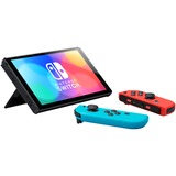 Nintendo Switch (OLED-Modell), Handheld-Konsole neon-rot/neon-blau