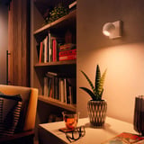 Philips HUE White Ambiance Buckram Einzelspot, Leuchte weiß, inkl. Dimmschalter