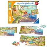 Ravensburger tiptoi Puzzle für kleine Entdecker: Dinosaurier 