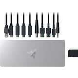 Razer Thunderbolt 5 Dock - Mercury, Dockingstation grau, Thunderbolt 5, USB, Gigabit LAN