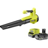 Ryobi ONE+ Akku-Laubgebläse RY18BLB-140, 18Volt, Laubbläser grün/schwarz, Li-Ionen Akku 4,0Ah