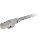 Sharkoon Patchkabel SFTP, RJ-45, mit Cat.7a Rohkabel grau, 10 Meter