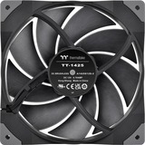 Thermaltake SWAFAN GT14 PC Cooling Fan TT Premium Edition, Gehäuselüfter 1er Pack