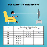 Toshiba 43LV3F63DA, LED-Fernseher 108 cm (43 Zoll), schwarz, FullHD, VIDAA-Betriebssytem