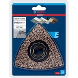Bosch Professional Expert Carbide Schleifplatte MAVZ 116 RT2 MultiMaterial, Ø 116mm, Schleifscheibe Starlock Max, K20
