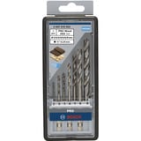 Bosch Professional PRO Wood HSS Holz-Spiralbohrer-Satz, 7-teilig 1/4" Sechskantschaft