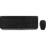 CHERRY GENTIX DESKTOP, Desktop-Set schwarz, DE-Layout