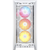 Corsair FRAME 4000D LCD RS ARGB, Tower-Gehäuse weiß, Tempered Glass, Touchscreen