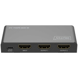 Digitus 4K HDMI Splitter, 1x4 schwarz, mit Downscaler