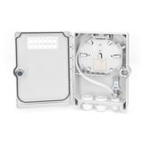 Digitus FTTH Distributions Box für Außen 6 SC/DX, Spleißbox 