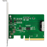 Icy Dock MB409A5 "EXLink" MCIO 8i (SFF-TA-1016) zu PCIe 5.0 x8 Adapter, Schnittstellenkarte 