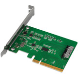 Icy Dock MB409A5 "EXLink" MCIO 8i (SFF-TA-1016) zu PCIe 5.0 x8 Adapter, Schnittstellenkarte 