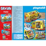 PLAYMOBIL 71202 City Life - Rettungswagen mit Licht und Sound, Konstruktionsspielzeug 