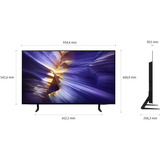Samsung 42" OLED S92F (GQ42S92FAEXZG), OLED-Fernseher 106 cm (42 Zoll), schwarz, UltraHD/4K, Vision AI, PVR, Twin-Tuner, 100Hz Panel