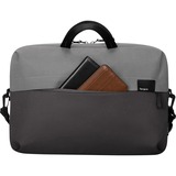 Targus Sagano EcoSmart Slipcase, Notebooktasche schwarz/grau, bis 40,6 cm (16")