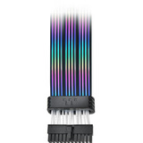 Thermaltake Mod ARGB Black Cable 24Pin, Kabelmanagement schwarz