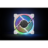 Thermaltake SWAFAN 14 RGB Radiator Fan TT Premium Edition White (3-Fan Pack), Gehäuselüfter weiß, 3er Pack, inkl. Controller, 140 mm
