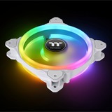 Thermaltake SWAFAN 14 RGB Radiator Fan TT Premium Edition White (3-Fan Pack), Gehäuselüfter weiß, 3er Pack, inkl. Controller, 140 mm
