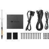 Thermaltake SWAFAN 14 RGB Radiator Fan TT Premium Edition White (3-Fan Pack), Gehäuselüfter weiß, 3er Pack, inkl. Controller, 140 mm