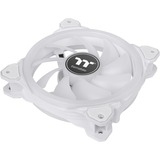 Thermaltake SWAFAN 14 RGB Radiator Fan TT Premium Edition White (3-Fan Pack), Gehäuselüfter weiß, 3er Pack, inkl. Controller, 140 mm