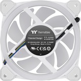 Thermaltake SWAFAN 14 RGB Radiator Fan TT Premium Edition White (3-Fan Pack), Gehäuselüfter weiß, 3er Pack, inkl. Controller, 140 mm