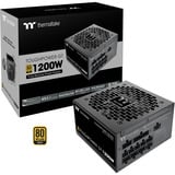 Thermaltake Toughpower GT 1200W, PC-Netzteil schwarz, 2x 12-Pin High Power GPU, 5x PCIe, Kabelmanagement, 1200 Watt