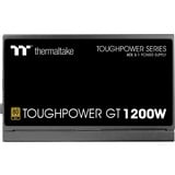 Thermaltake Toughpower GT 1200W, PC-Netzteil schwarz, 2x 12-Pin High Power GPU, 5x PCIe, Kabelmanagement, 1200 Watt
