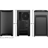 be quiet! PURE BASE 501 Airflow , Tower-Gehäuse schwarz
