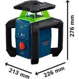 Bosch Professional Rotationslaser GRL18V-3-31G Akku ProCORE18V 4.0Ah in L-BOXX grün, Retail