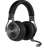 Corsair Virtuoso RGB Wireless SE Generalüberholt, Gaming-Headset dunkelsilber/schwarz