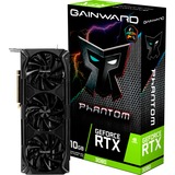 Gainward GeForce RTX 3080 Phantom+ LHR, Grafikkarte Lite Hash Rate, 3x DisplayPort, 1x HDMI